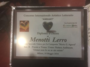 Premio Speciale Unico per la Campania